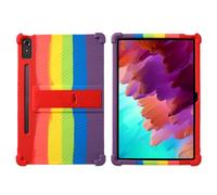 YHFZR Funda para Lenovo Tab P12 / Tab Pad Pro 12,7 2023, Silicón Ligera Carcasa Antideslizante con Soporte para los niños para Lenovo Tab P12 / Lenovo Tab Pad Pro 12,7 Pulgada TB371FC, Colorido