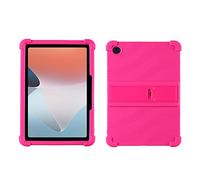 YHFZR Funda para OPPO Pad Air, Silicón Ligera Carcasa Antideslizante con Soporte para los niños para OPPO Pad Air 10,4 Pulgada, Rosa