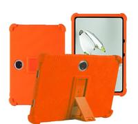 YHFZR Funda para OPPO Pad Neo 11.4 Pulgada, Silicón Ligera Carcasa Antideslizante con Soporte para los niños para OPPO Pad Neo 11.4 Pulgada, Naranja