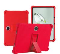 YHFZR Funda para OPPO Pad Neo 11.4 Pulgada, Silicón Ligera Carcasa Antideslizante con Soporte para los niños para OPPO Pad Neo 11.4 Pulgada, Rojo