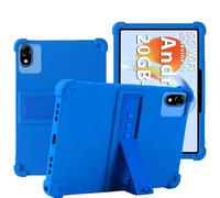 YHFZR Funda para OUKITEL OT6 Tablet, Silicón Ligera Carcasa Antideslizante con Soporte para los niños para OUKITEL OT6 Tablet 10,1 Pulgada, Azul Oscuro