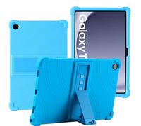YHFZR Funda para Samsung Galaxy Tab A9+ 11'' 2023, Silicón Ligera Carcasa Antideslizante con Soporte para los niños para Samsung Galaxy Tab A9+ 11'' 2023 Model (SM-X210/X216/X218), Azul