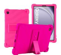 YHFZR Funda para Samsung Galaxy Tab A9 8.7'' 2023, Silicón Ligera Carcasa Antideslizante con Soporte para los niños para Samsung Galaxy Tab A9 8.7'' 2023 SM-X110/115/117, Rosa