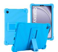 YHFZR Funda para Samsung Galaxy Tab A9 8.7'' 2023, Silicón Ligera Carcasa Antideslizante con Soporte para los niños para Samsung Galaxy Tab A9 8.7'' 2023 SM-X110/115/117, Azul