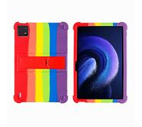 YHFZR Funda para Samsung Galaxy Tab A9 8 Pulgada 2023, Silicón Ligera Carcasa Antideslizante con Soporte para los niños para Samsung Galaxy Tab A9 8 Pulgada 2023, Colorido