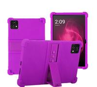 YHFZR Funda para T-Mobile REVVL Tab 5G, Silicón Ligera Carcasa Antideslizante con Soporte para los niños para T-Mobile REVVL Tab 5G 10,36 Pulgada, Morado