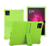 YHFZR Funda para T-Mobile REVVL Tab 5G, Silicón Ligera Carcasa Antideslizante con Soporte para los niños para T-Mobile REVVL Tab 5G 10,36 Pulgada, Verde