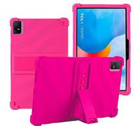 YHFZR Funda para TCL NXTPAPER 11, Silicón Ligera Carcasa Antideslizante con Soporte para los niños para TCL NXTPAPER 11 Tablet 11 Pulgada, Rosa