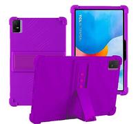 YHFZR Funda para TCL NXTPAPER 11, Silicón Ligera Carcasa Antideslizante con Soporte para los niños para TCL NXTPAPER 11 Tablet 11 Pulgada, Morado