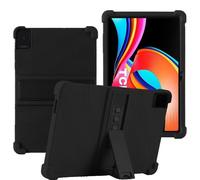 YHFZR Funda para TCL Tab 10L Generación 2/8492A, Silicón Ligera Carcasa Antideslizante con Soporte para los niños para TCL Tab 10L Generación 2/8492A 10,1 Pulgada, Negro