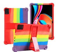 YHFZR Funda para TCL Tab 10L Generación 2/8492A, Silicón Ligera Carcasa Antideslizante con Soporte para los niños para TCL Tab 10L Generación 2/8492A 10,1 Pulgada, Colorido
