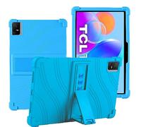 YHFZR Funda para TCL Tab 11 2023, Silicón Ligera Carcasa Antideslizante con Soporte para los niños para TCL Tab 11 2023, Azul