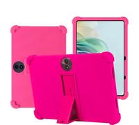 YHFZR Funda para TCL Tab 11 Gen 2 Tablet 11 Pulgada, Silicón Ligera Carcasa Antideslizante con Soporte para los niños para TCL Tab 11 Gen 2 Tablet 11 Pulgada, Rosa