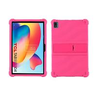 YHFZR Funda para TCL TABMAX 10.4, Silicón Ligera Carcasa Antideslizante con Soporte para los niños para TCL TABMAX 10.4, Rosa