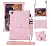 YHFZR Funda para Teclast P20S, Silicón Ligera Carcasa Antideslizante con Soporte para los niños para Teclast P20S 10 Pulgada, Rosado