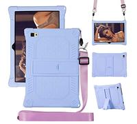 YHFZR Funda para Teclast P20S, Silicón Ligera Carcasa Antideslizante con Soporte para los niños para Teclast P20S 10 Pulgada, Morado