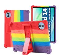 YHFZR Funda para Teclast P50 11 Pulgada, Silicón Ligera Carcasa Antideslizante con Soporte para los niños para Teclast P50/P50S 11 Pulgada, Colorido