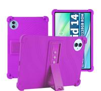 YHFZR Funda para Teclast P50 11 Pulgada, Silicón Ligera Carcasa Antideslizante con Soporte para los niños para Teclast P50/P50S 11 Pulgada, Morado