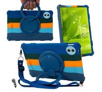 YHFZR Funda para Teclast P50/P50S, Soporte Giratorio Silicón Ligera Carcasa Antideslizante para los niños para Teclast P50/P50S 11 Pulgada, Colorido-A