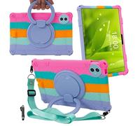 YHFZR Funda para Teclast P50/P50S, Soporte Giratorio Silicón Ligera Carcasa Antideslizante para los niños para Teclast P50/P50S 11 Pulgada, Rosa