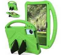 YHFZR Funda para TECLAST P50T Tablet 11 Pulgada, EVA Ligera Carcasa Antideslizante con Soporte, Correa para el Hombro, Verde