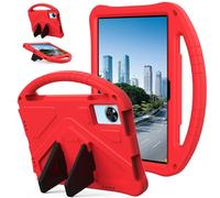 YHFZR Funda para TECLAST P50T Tablet 11 Pulgada, EVA Ligera Carcasa Antideslizante con Soporte, Correa para el Hombro, Rojo