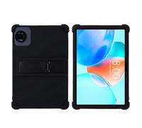 YHFZR Funda para TECLAST P50T/TABWEE T50/VekfulPC T50 Tablet 11 Pulgada, Silicón Ligera Carcasa Antideslizante con Soporte para los niños, Negro