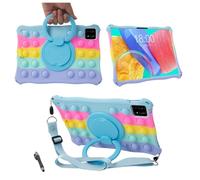 YHFZR Funda para Xiaomi Pad 6S Pro 12,4 Pulgada, Soporte Giratorio Silicón Ligera Carcasa Antideslizante para los niños para Xiaomi Pad 6S Pro 12,4 Pulgada, Colorido
