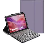 YHFZR Funda Teclado Español Ñ para Lenovo Tab 10,1'' 2025 TB-311FU, Español Slim Teclado Keyboard Case con Magnético Desmontable Inalámbrico para Lenovo Tab 10,1 Pulgada 2025 TB-311FU, Púrpura
