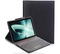 YHFZR Funda Teclado Español Ñ para OnePlus Pad 11,6 Pulgadas, Español Slim Teclado Keyboard Case con Magnético Desmontable Inalámbrico Bluetooth para OnePlus Pad 11,6 Pulgadas, Negro