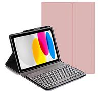 YHFZR Funda Teclado Español Ñ para Realme Pad 2 11,5 Pulgada, Español Slim Teclado Keyboard Case con Magnético Desmontable Inalámbrico Bluetooth para Realme Pad 2 11,5 Pulgada, Rosa