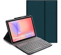 YHFZR Funda Teclado Español Ñ para Samsung Galaxy Tab S10 Lite 10,9'' SM-X400/X406, Español Slim Teclado Keyboard Case con Magnético Desmontable Inalámbrico Bluetooth, Verde