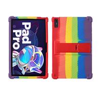 YHFZR Silicón Ligera Carcasa Antideslizante con Soporte para los niños para Lenovo Tab P11 Pro 2nd 2022/ Pad Pro 2022 11.2'' TB-138FC/132FU, Vistoso