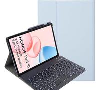 YHFZR Teclado Funda para Honor Pad 10 Tablet 12,1 Pulgada - QWERTY Slim Teclado Wireless Keyboard Case con Magnético Desmontable Inalámbrico Bluetooth para Honor Pad 10 Tablet 12,1 Pulgada, Azul