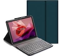 YHFZR Teclado Funda para Lenovo Idea Tab Pro Gen 2 Tablet 13 Pulgada 2026 - QWERTY Slim Teclado Wireless Keyboard Case con Magnético Desmontable Inalámbrico Bluetooth, Verde