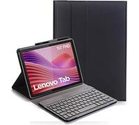 YHFZR Teclado Funda para Lenovo Tab 10,1'' 2025 TB-311FU - QWERTY Slim Teclado Wireless Keyboard Case con Magnético Desmontable Inalámbrico Bluetooth para Lenovo Tab 10,1 Pulgada 2025 TB-311FU, Negro