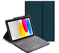 YHFZR Teclado Funda para Lenovo Tab M10 5G 10,6'' - QWERTY Slim Teclado Wireless Keyboard Case con Magnético Desmontable Inalámbrico Bluetooth para Lenovo Tab M10 5G 10,6'' TB-360ZU, Verde