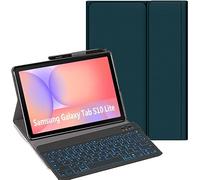 YHFZR Teclado Funda para Samsung Galaxy Tab S10 Lite 10,9'' SM-X400/X406, [Español Ñ] 7 Colores Desmontable Teclado Wireless Keyboard Case, Verde