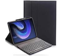 YHFZR Teclado Funda para Xiaomi Pad 6/6 Pro 11 Pulgadas - QWERTY Ultra Slim Teclado Wireless Keyboard Case con Magnético Desmontable Inalámbrico Bluetooth para Xiaomi Pad 6/6 Pro 11 Pulgadas, Negro
