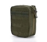 YHG Bolsa de Primeros Auxilios, Bolsa Primeros Auxilios Nylon, 1000D Bolsa de Vacía Táctica Botiquín de Primeros Auxilios (Verde)