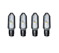 YHGGDN Indicadores Luces Motocicleta Indicadores De Intermitencia Para Motocicleta Para CRF250L ADV150 Para CBR 650R NC750X LED Intermitentes Direccionales Intermitentes Luz