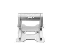 YHGGDN Soporte De Montaje para GPS Motocicleta para CFMOTO 450MT 450 MT 2024 2025, Accesorio para Teléfono Soporte Placa Navegación GPS Teléfono Móvil(Plata,Conjunto2)