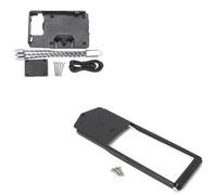 YHGGDN Soporte De Montaje para GPS Motocicleta para Yamaha Tracer 9GT 9 GT 2021-2024, Aleación Aluminio para Teléfono Soporte Placa Navegación GPS Teléfono Móvil(Conjunto 5)