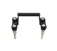 YHGGDN Soporte De Navegación GPS para Motocicleta 12/22 Mm para F850GS F750GS F 850 750 GS F750 F850 750GS 850GS Teléfono Montaje Soporte Placa Navegación GPS Teléfono Móvil(Negro,12 mm)