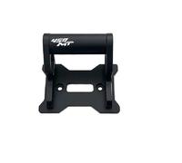YHGGDN Soporte De Navegación GPS para Motocicleta para CFMOTO 450MT 450 MT 2024 2025, Accesorio Impermeable para Teléfono Soporte Placa Navegación GPS Teléfono Móvil(Negro1,22 mm)