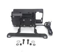 YHGGDN Soporte De Navegación GPS para Motocicleta para G650GS G650 GS 2011-2018, Accesorio Impermeable para Teléfono Soporte Placa Navegación GPS Teléfono Móvil(Conjunto2)