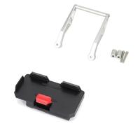 YHGGDN Soporte para GPS De Motocicleta para R1300GS R 1300 GS ADV R1300 1300GS Adventure 2023-2024 para Teléfono Montaje 12 Mm Soporte Placa Navegación GPS Teléfono Móvil(Plata 2)