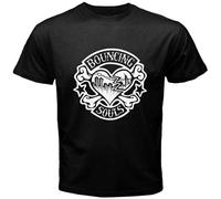 YHGsed233 Bouncing Souls Rocker Heart Men's Graphic T Shirt Black XXL