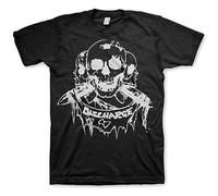 YHGsed233 Discharge Born Men T-Shirt Black L