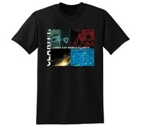 YHGsed233 Jimmy Eat World T Shirt Clarity Vinyl CD Cover Black M